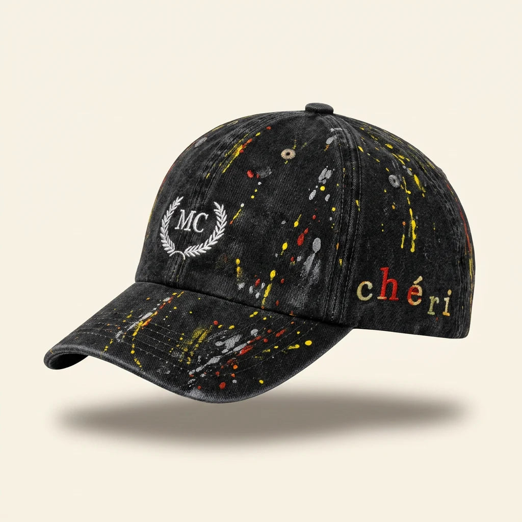 BLACK CHÉRI CAP — image 1 of 2