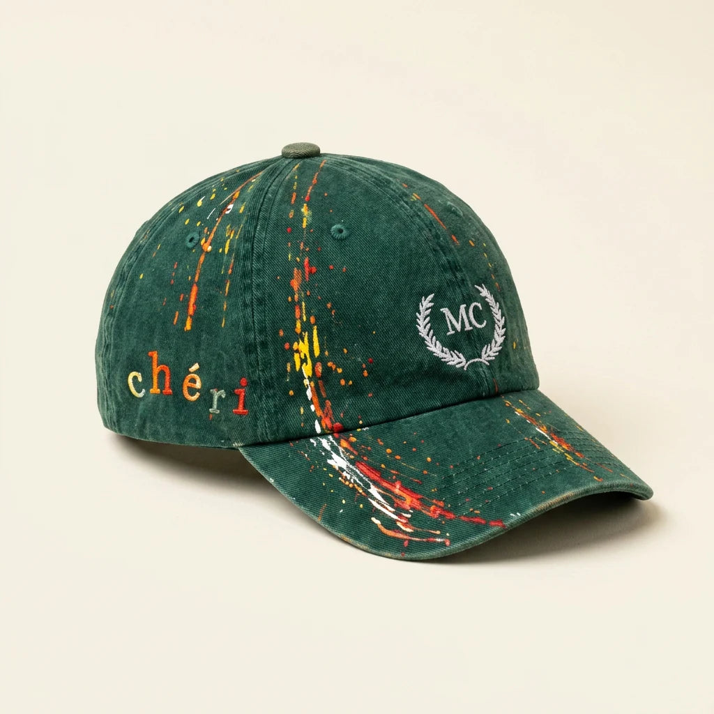 GREEN CHÉRI CAP — image 1 of 2
