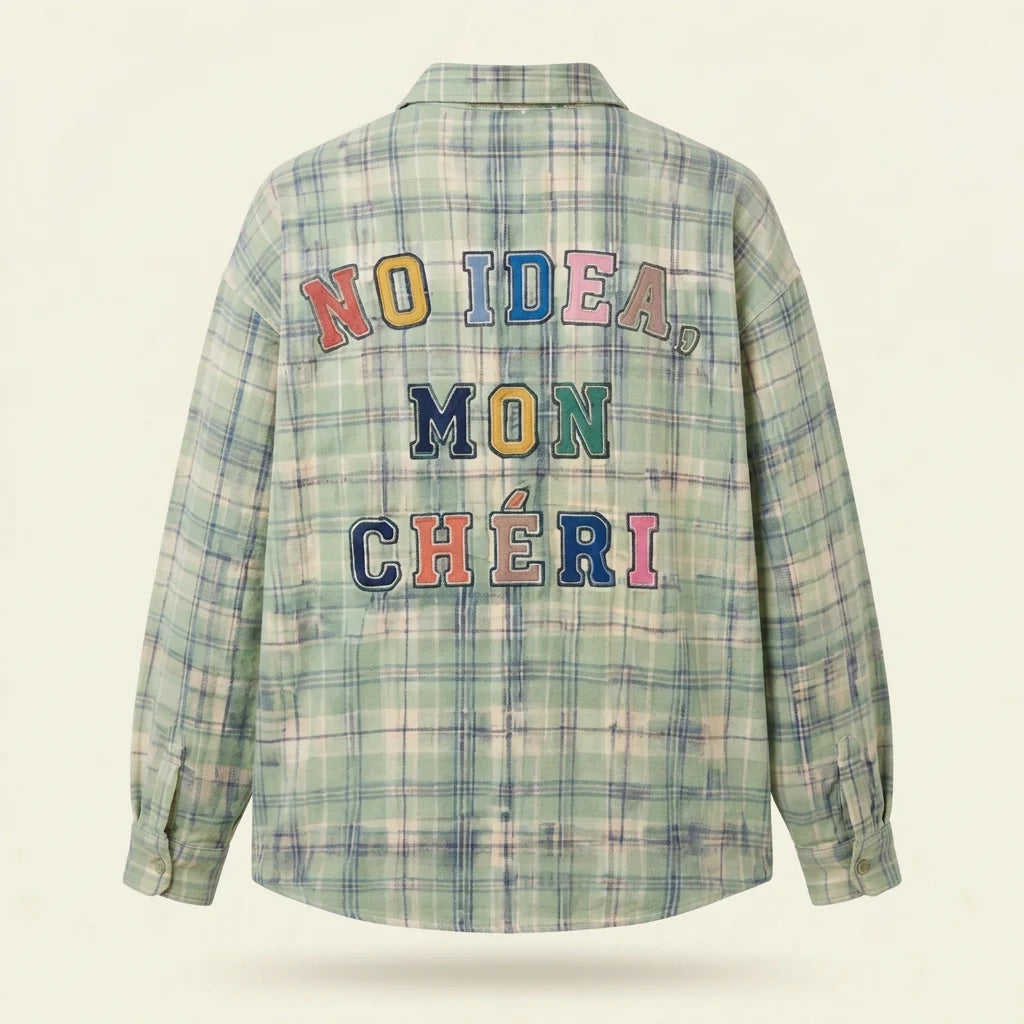Plaid Shirt 03 — Light Green — image 1 of 2